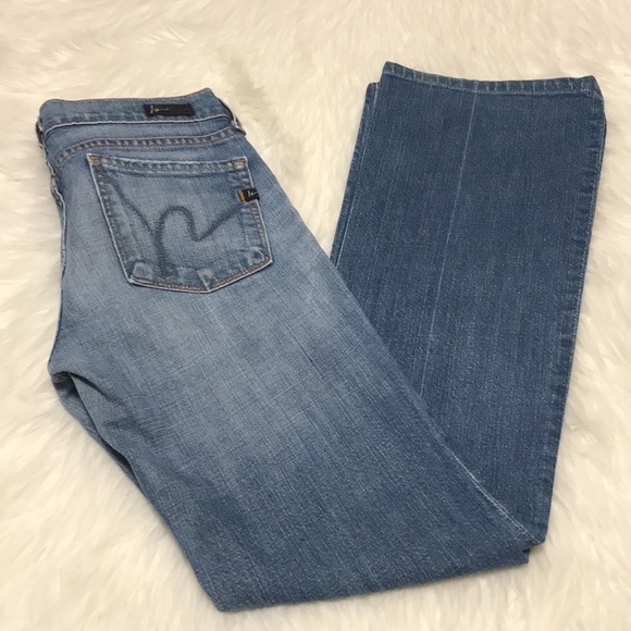 𝅺Citizens of humanity kelly #001 low waist boot cut jeans size 27 - Picture 11 of 16